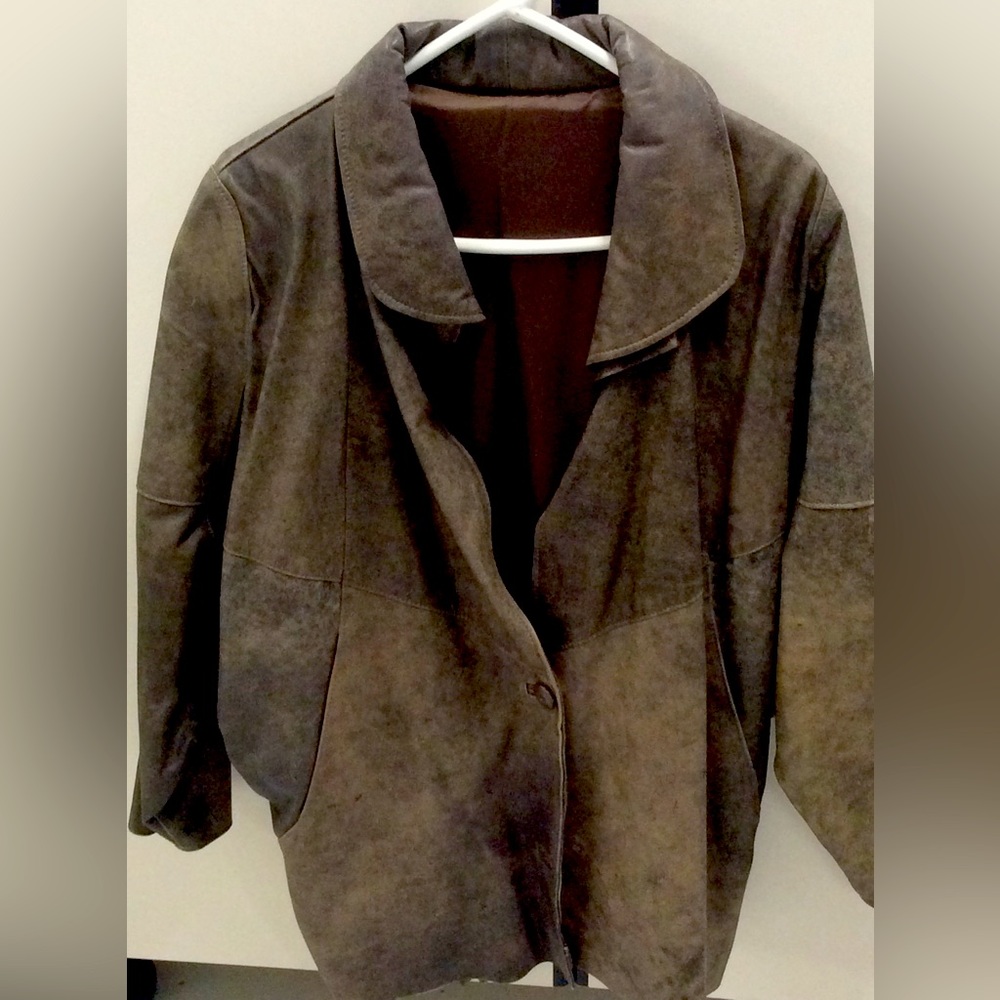 Ladies leather jacket